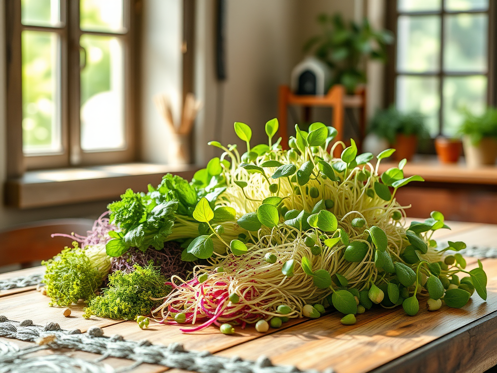 🌱 Germogli: Benefici, Usi e Come Coltivarli in Casa per un’Alimentazione Sana